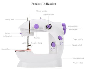 Portable Mini Sewing Machine – Lightweight Handheld Electric Stitcher for Home & Travel”