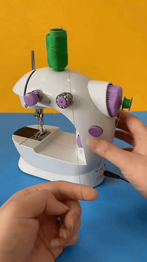 Portable Mini Sewing Machine – Lightweight Handheld Electric Stitcher for Home & Travel”